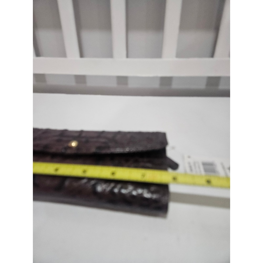 NWT Brahmin Soft Checkbook Truffle Melbourne Wallet - Picture 8 of 10